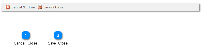 Tools toolbar